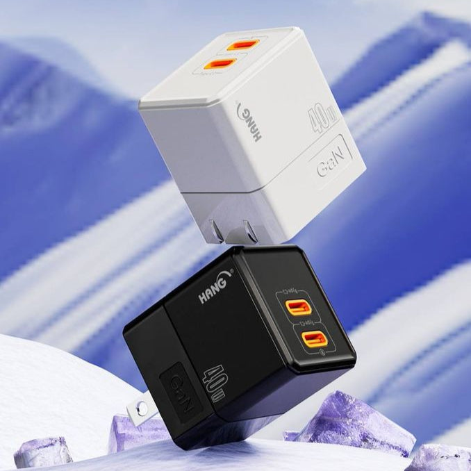 HANG｜C68 PD+QC+PPS 氮化鎵快充頭 40W