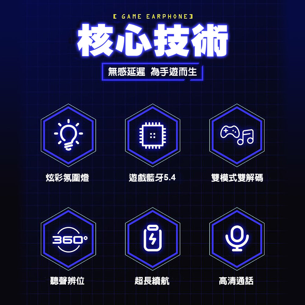 DA｜M10真無線電競藍牙耳機