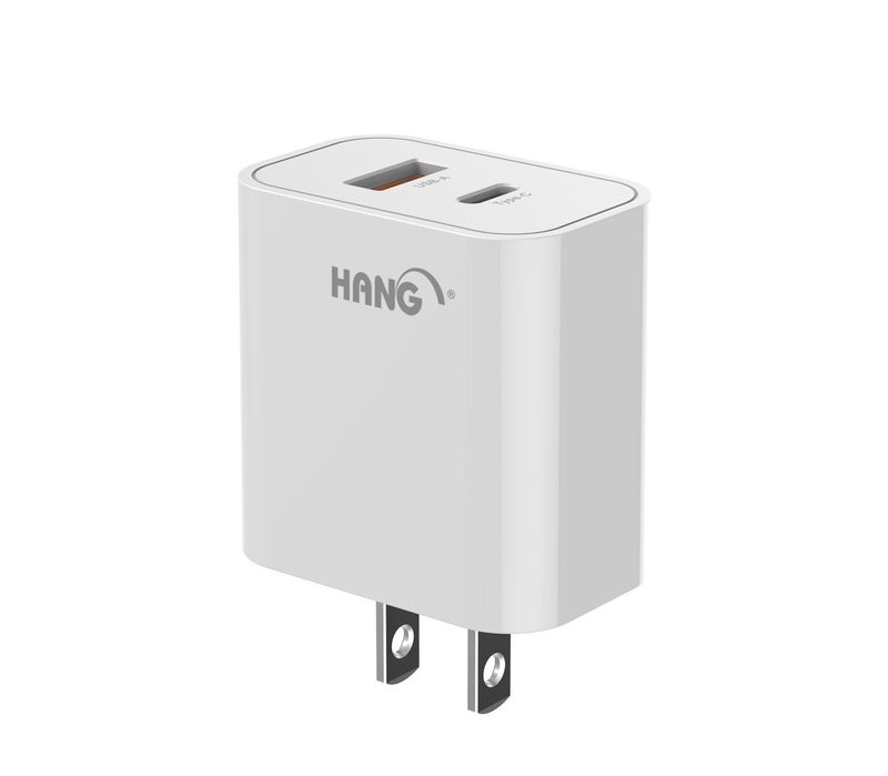 HANG｜C82 PD+QC  雙口快充頭 22W