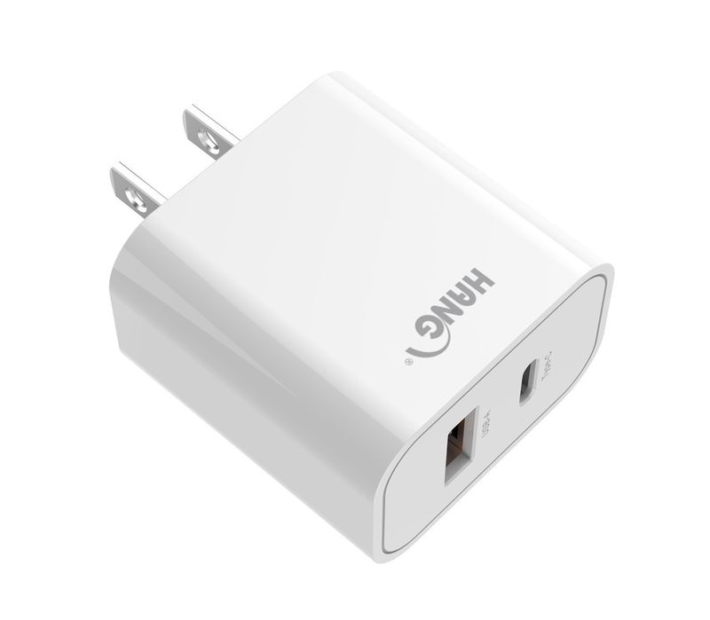 HANG｜C82 PD+QC  雙口快充頭 22W