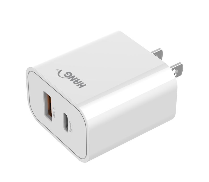 HANG｜C82 PD+QC  雙口快充頭 22W