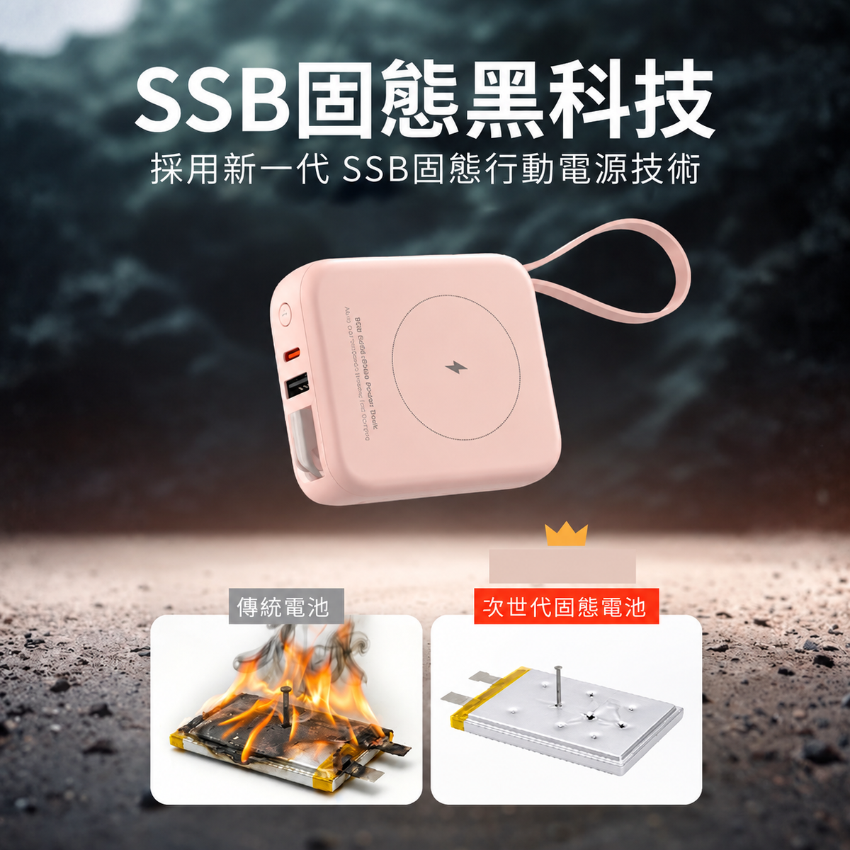 Meet Mind｜ H20 10000mAh 七合一無線快充行動電源