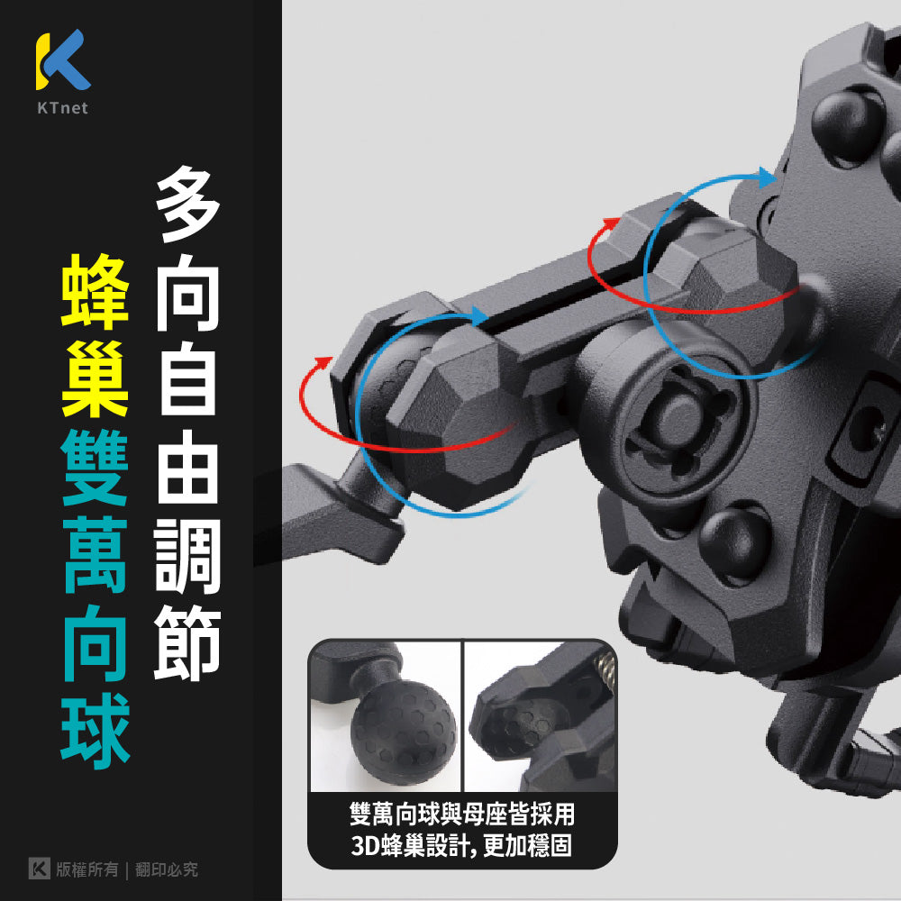 KTNET｜SM700避震防盜遮陽帽機車手機支架