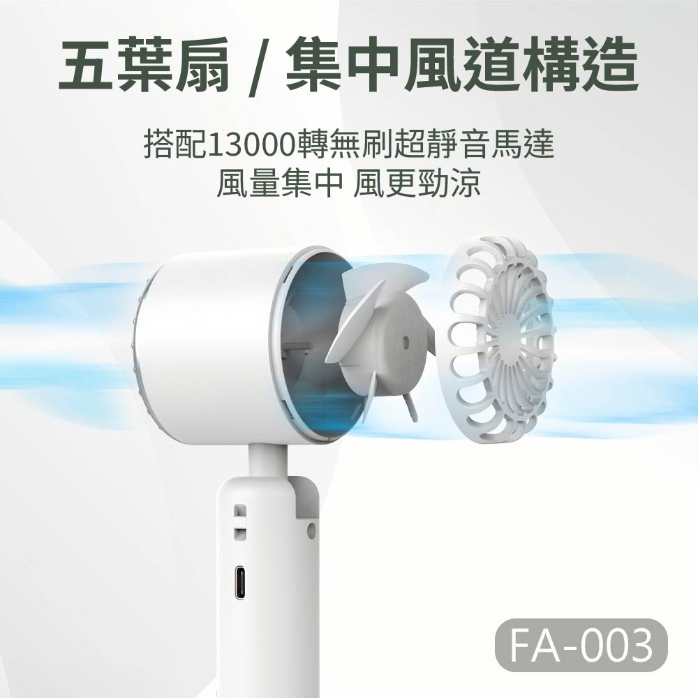 MINIQ｜三段式手持製冷風扇