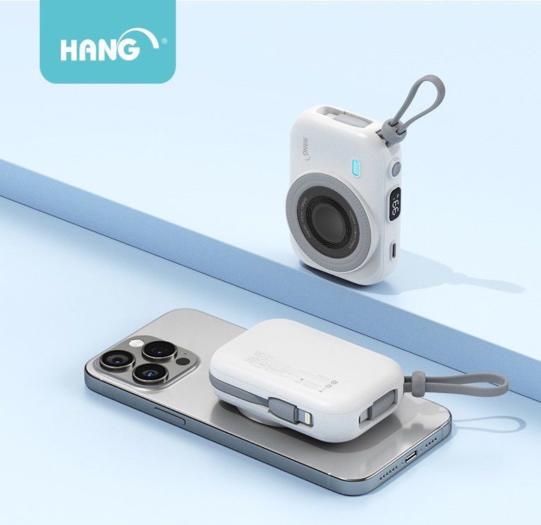 HANG｜PD3C 七合一 10000mAh 無線磁吸行動電源 22.5W