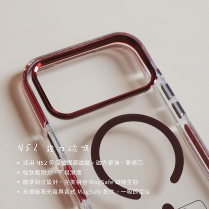 mook｜iPhone18 彩盾磁吸殼 四色