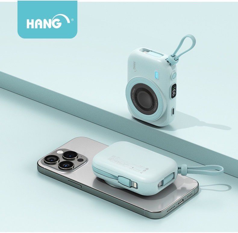 HANG｜PD3C 七合一 10000mAh 無線磁吸行動電源 22.5W