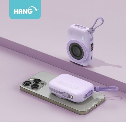 HANG｜PD3C 七合一 10000mAh 無線磁吸行動電源 22.5W