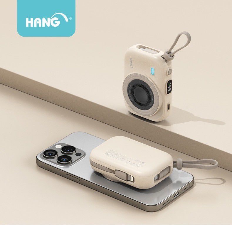 HANG｜PD3C 七合一 10000mAh 無線磁吸行動電源 22.5W