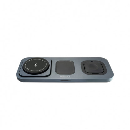MINIQ｜WC-001 3in1 22.5W 鋁合金磁吸無線充電器