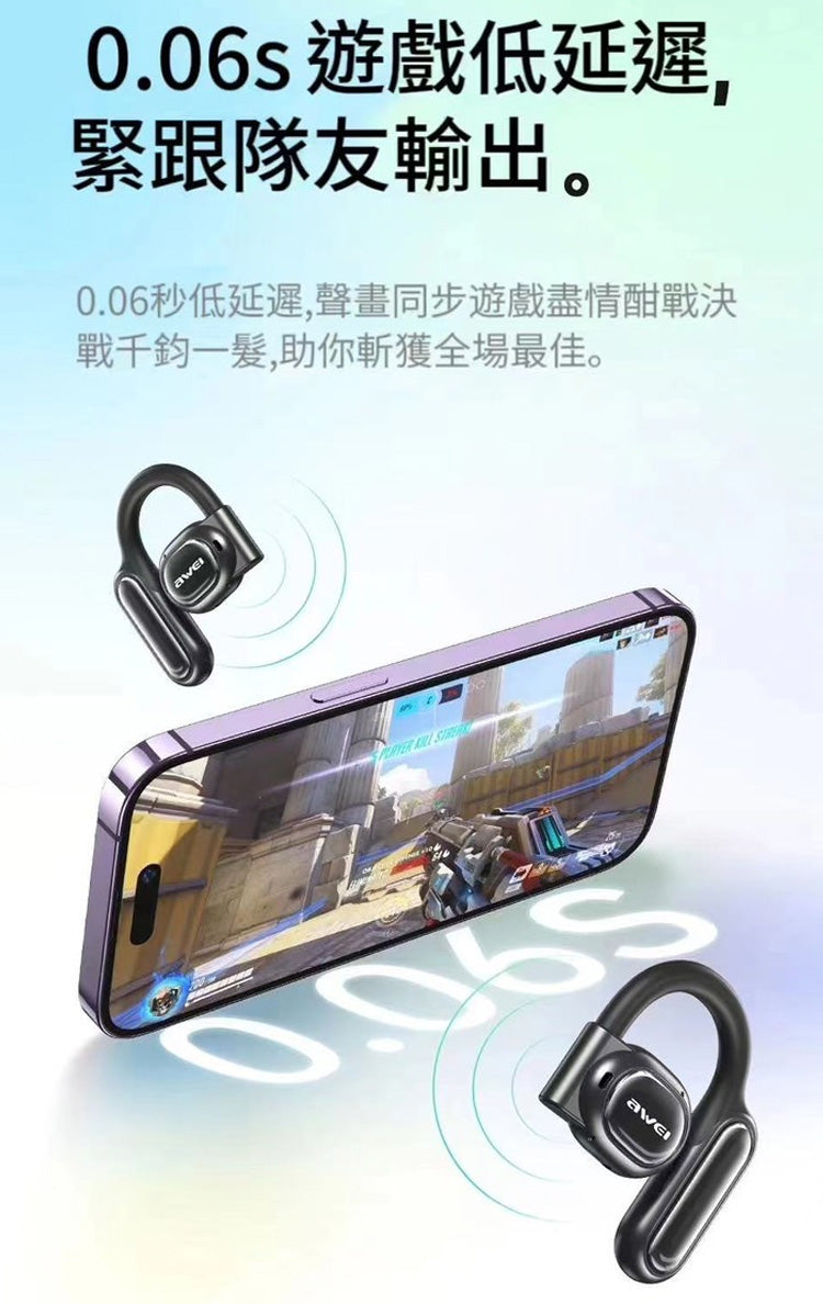 AWEI｜ TZ6 OWS ENC抗噪真藍牙耳機
