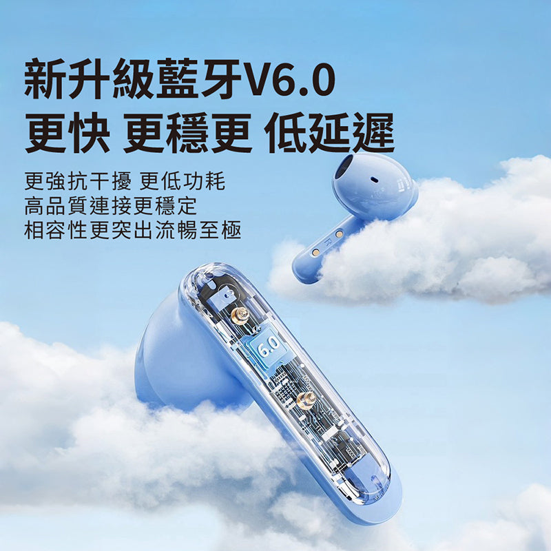 AWEI｜T86S TWS降噪遊戲真藍牙耳機IPX6防水防汗
