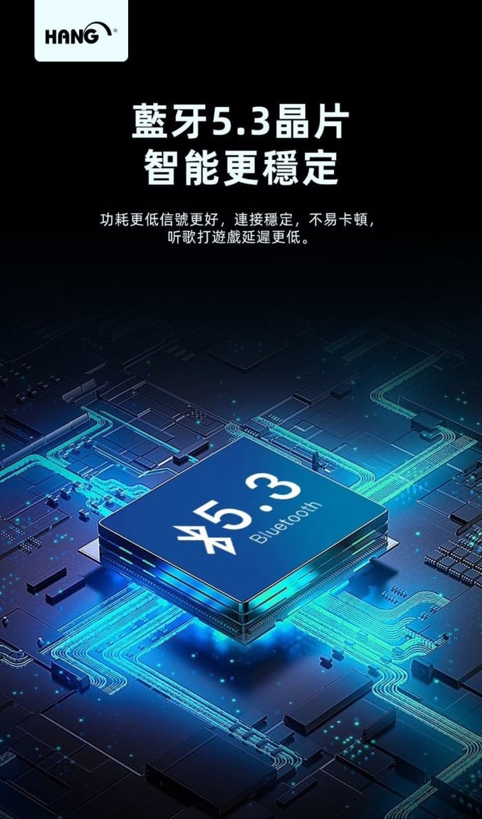 HANG｜顯示型無線充電藍牙耳機