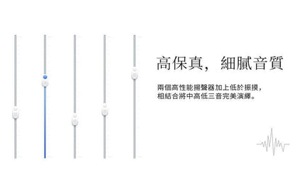 VPK ｜VE01 3.5mm蘋果耳機 高保真音質 智能線控耳塞