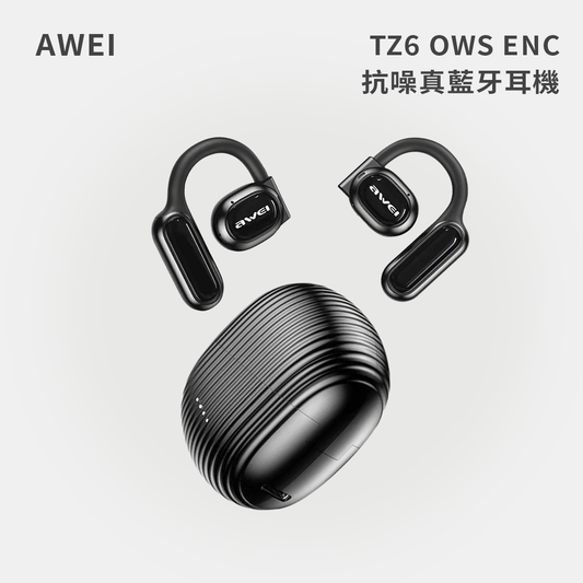 AWEI｜ TZ6 OWS ENC抗噪真藍牙耳機