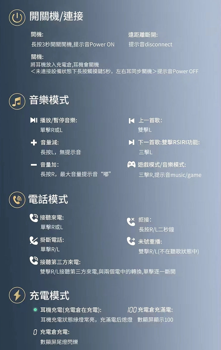 AWEI｜T80 OWS開放式空氣傳導真藍牙耳機