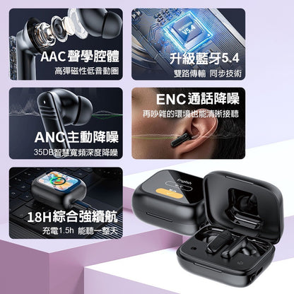 DA｜ANC DABT10 螢幕觸控藍牙耳機