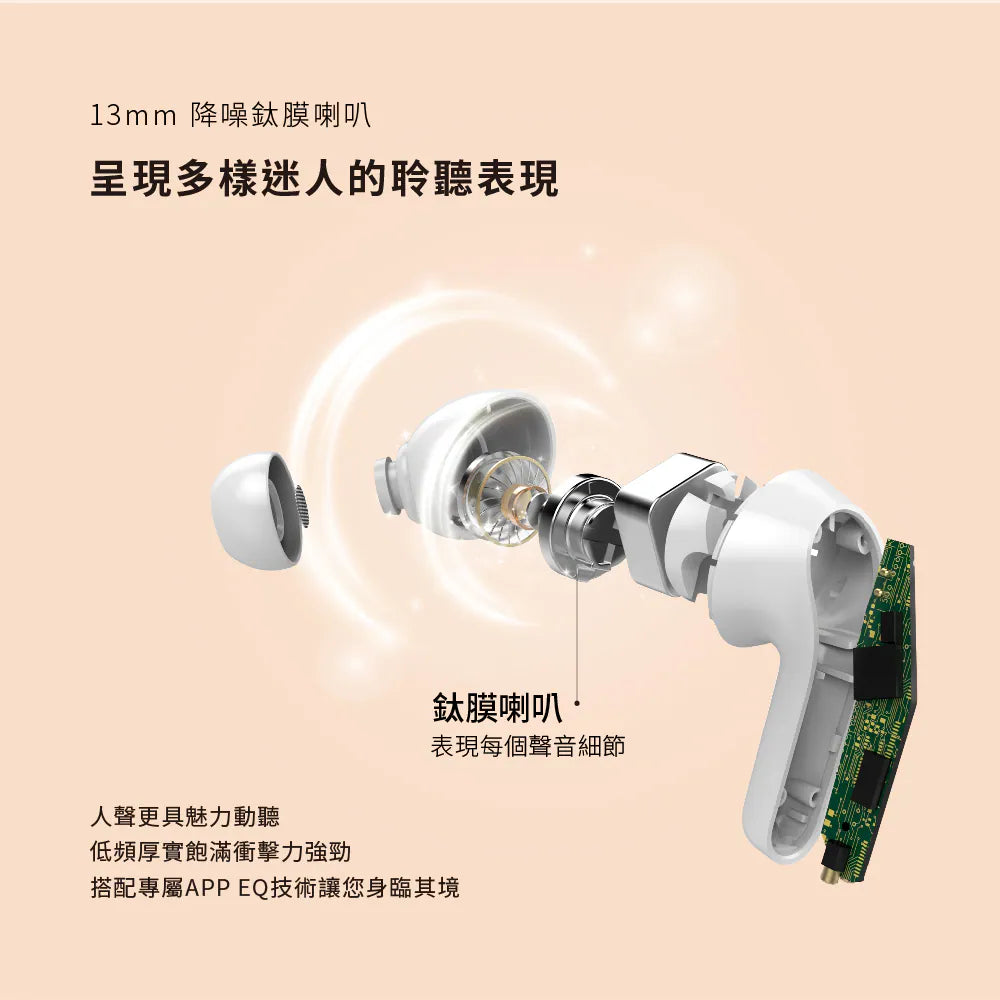 aircolor｜Pure Air ANC 真無線藍牙耳機
